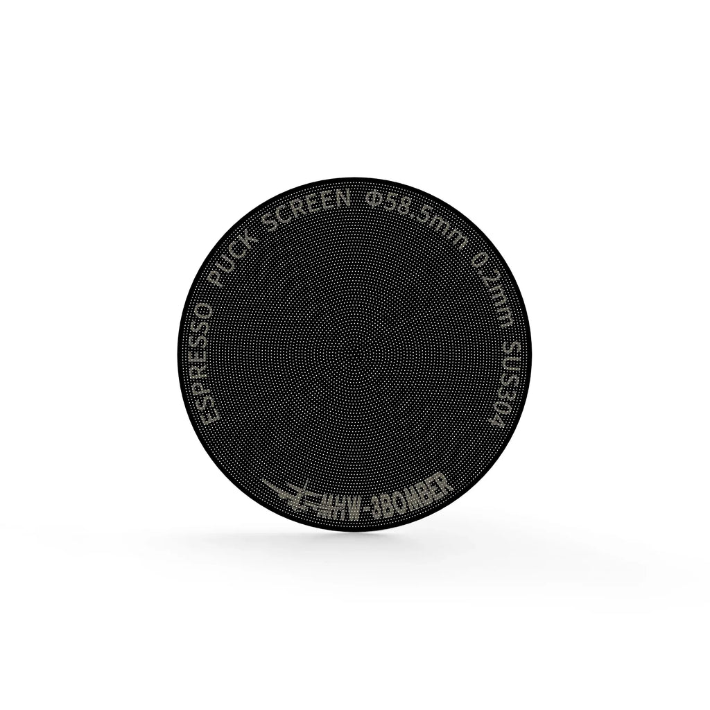 MHW-3BOMBER ESPRESSO-PUCKSIEB TITAN BESCHICHTET, SCHWARZ