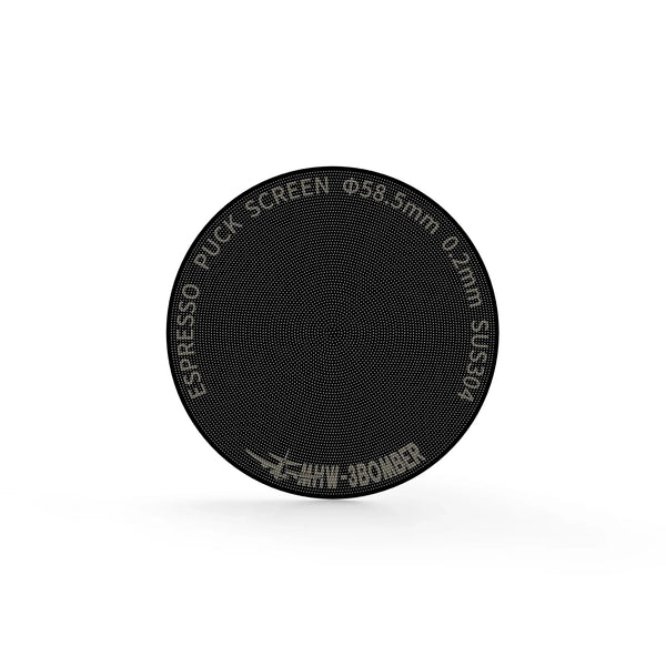 MHW-3BOMBER ESPRESSO-PUCKSIEB TITAN BESCHICHTET, SCHWARZ