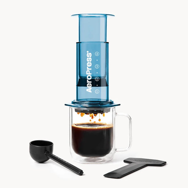 AeroPress® Coffee & Espressomaker Clear BLUE