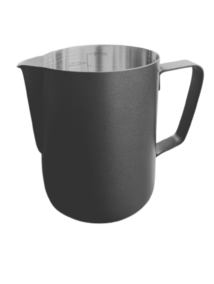 Milk Pitcher PTFE-beschichtet/schwarz-anthrazit - ABVERKAUF!