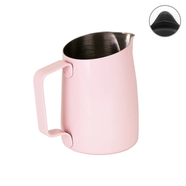 WPM Milk Pitcher # 06 round spout - peony pink