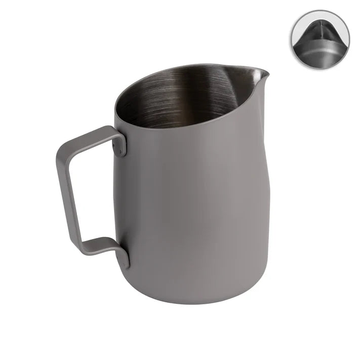 WPM Milk Pitcher # 22 slow pour x WPM Milk Pitcher - cinder grey