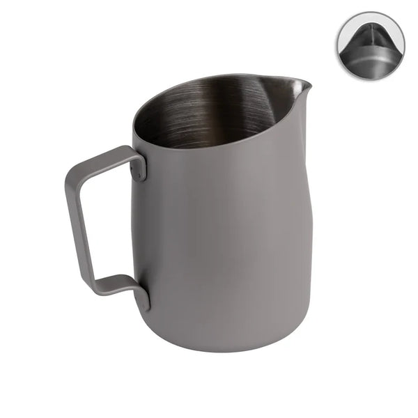 WPM Milk Pitcher # 22 slow pour x WPM Milk Pitcher - cinder grey