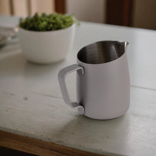 WPM Milk Pitcher # 06 round spout - cinder grey