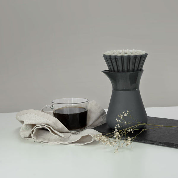Mindful Design Filterset Porzellan anthrazit